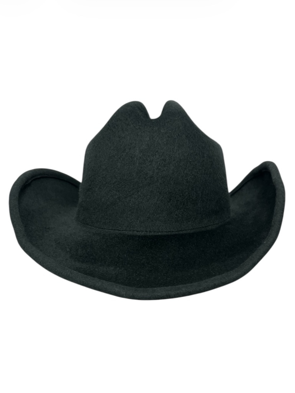 Wyeth Gray Felt Wool Western Hat, One Size